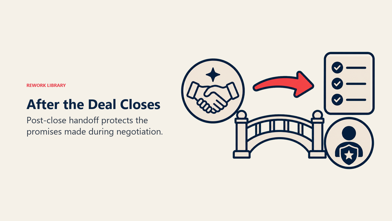 After the Deal Closes