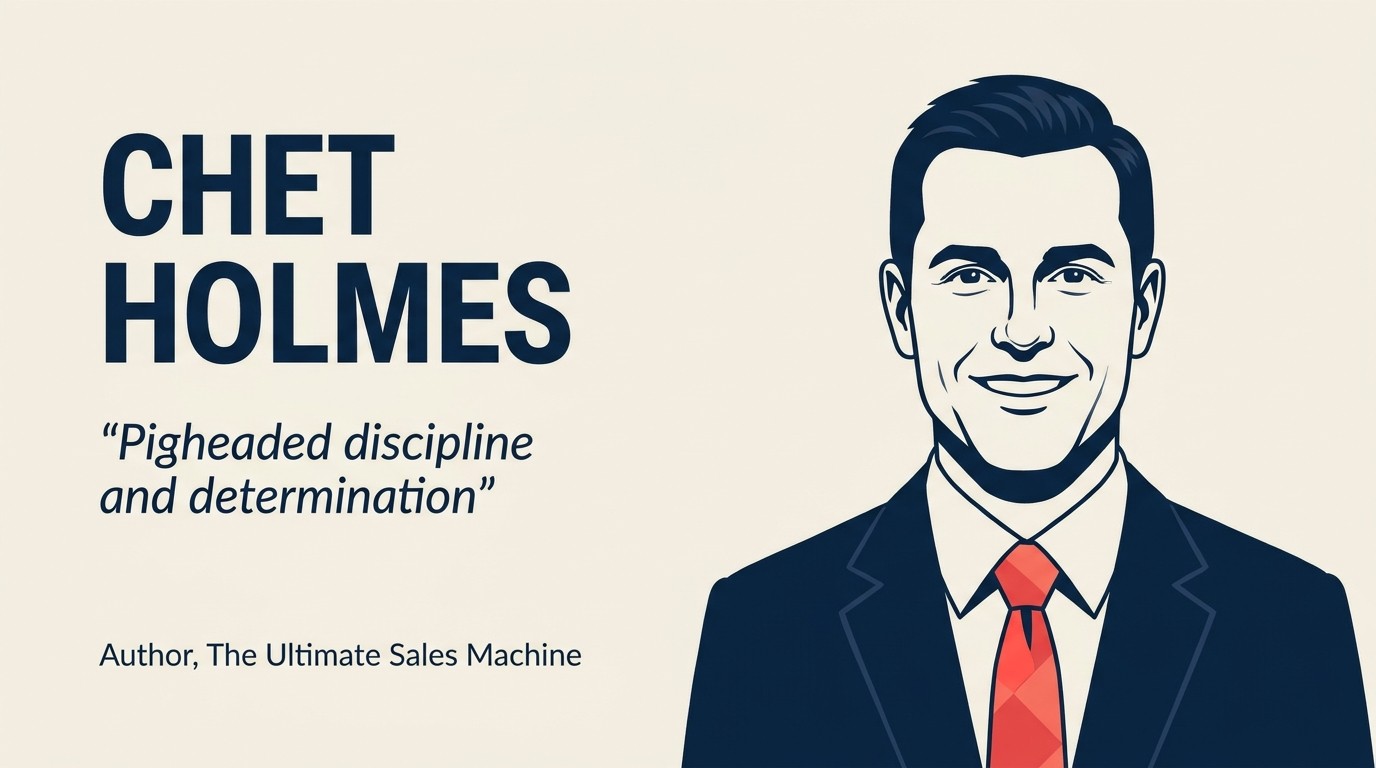 Profil Kepemimpinan Chet Holmes