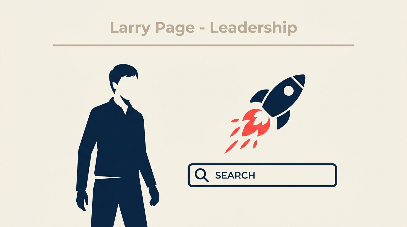 Estilo de liderança de Larry Page no Google e na Alphabet