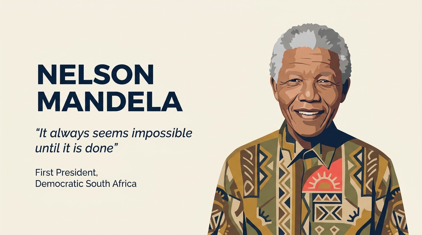 Profil Kepemimpinan Nelson Mandela
