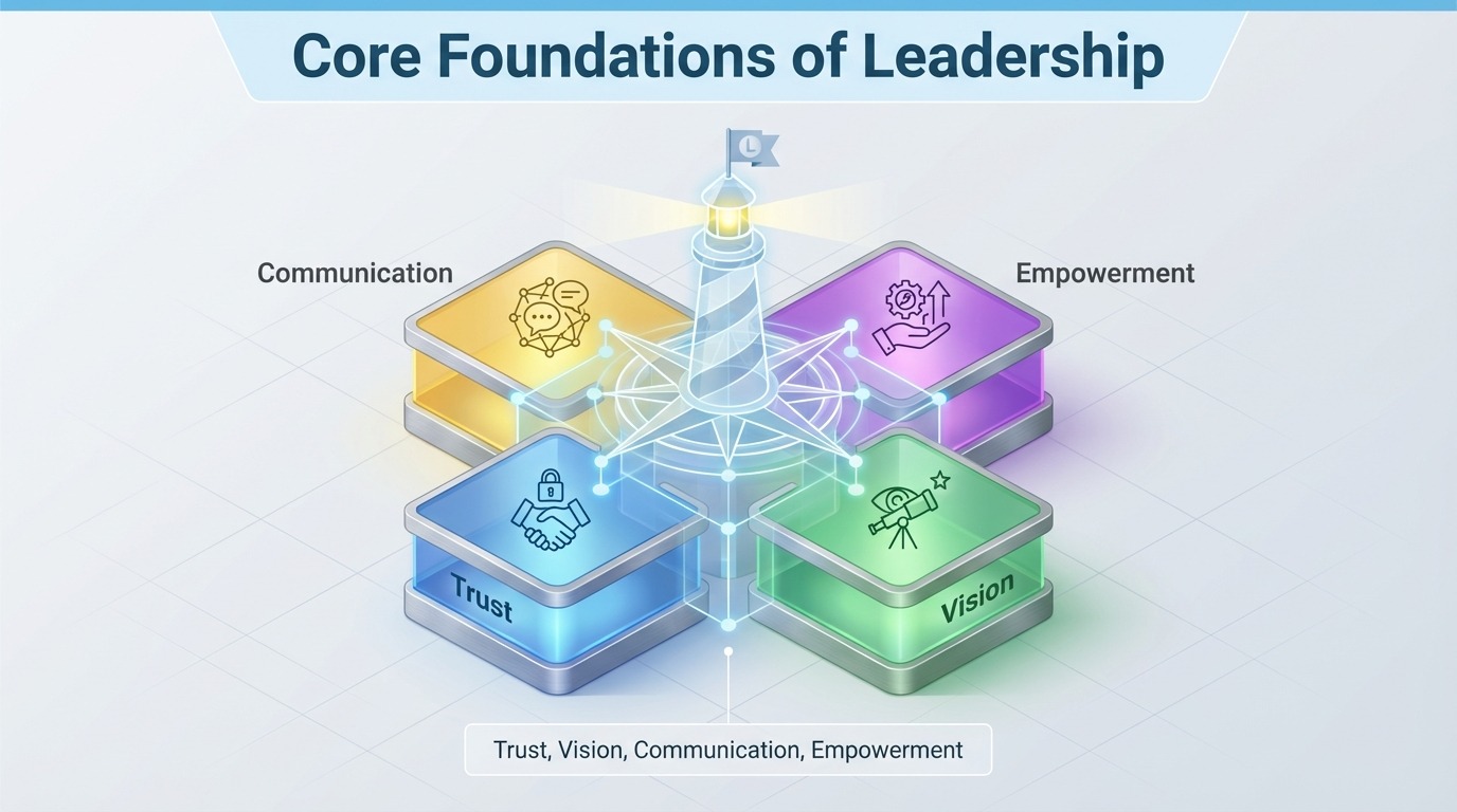 O Que É Liderança? A Base para Liderar Pessoas e Construir Confiança: Core Foundations of Leadership