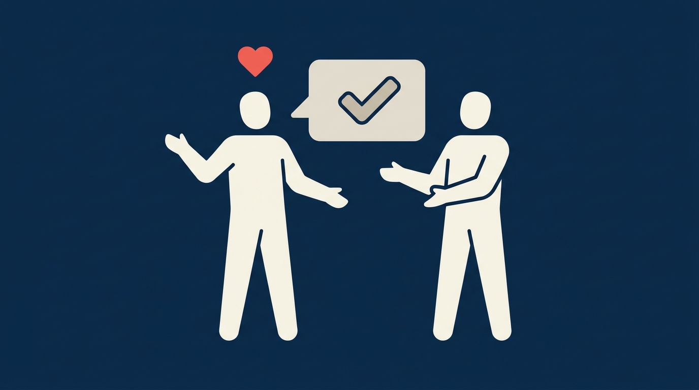 Radical Candor Feedback illustrated as a clear message arrow cushioned by a protective care ring