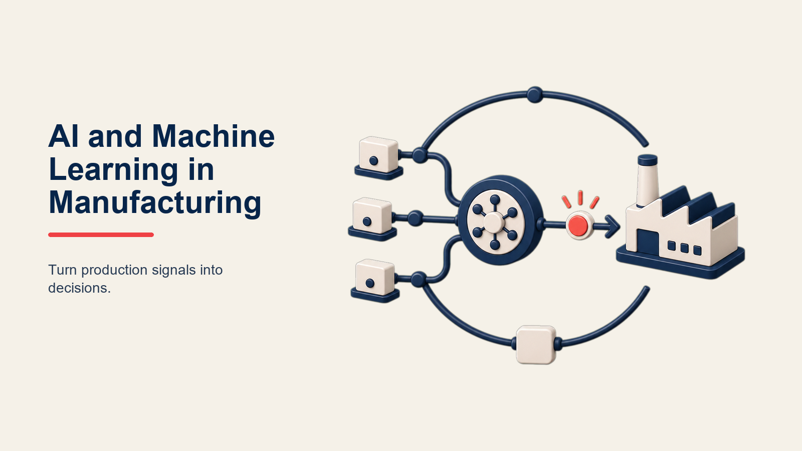 AI y Machine Learning en Manufactura: Operaciones Inteligentes y Toma de Decisiones