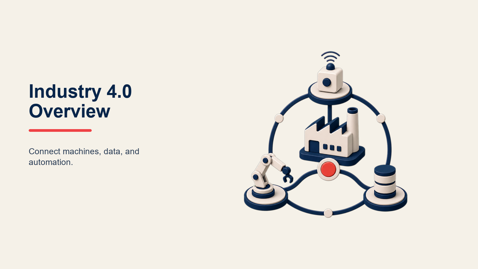 Industry 4.0 Überblick: Die vierte industrielle Revolution in der Fertigung