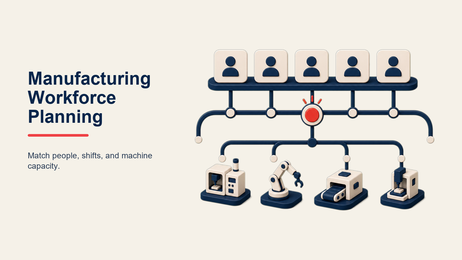 Planificación de Fuerza Laboral en Manufactura: Dotación Estratégica de Personal para Excelencia en Producción