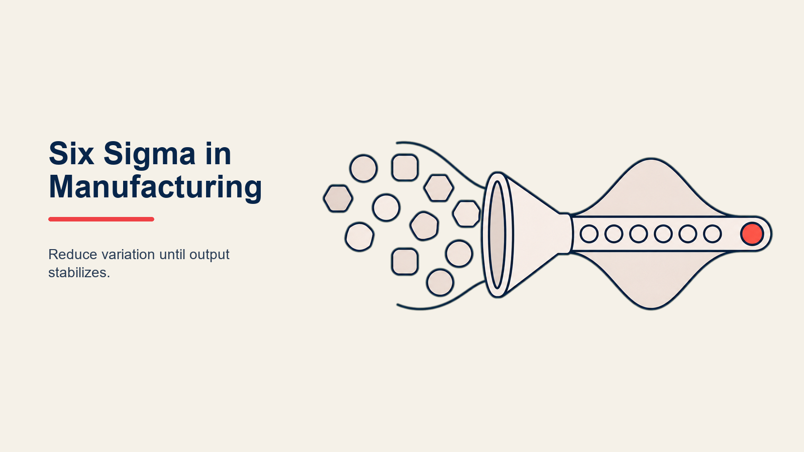 Six Sigma en Manufactura: Mejora de Calidad Basada en Datos y Eliminación de Defectos