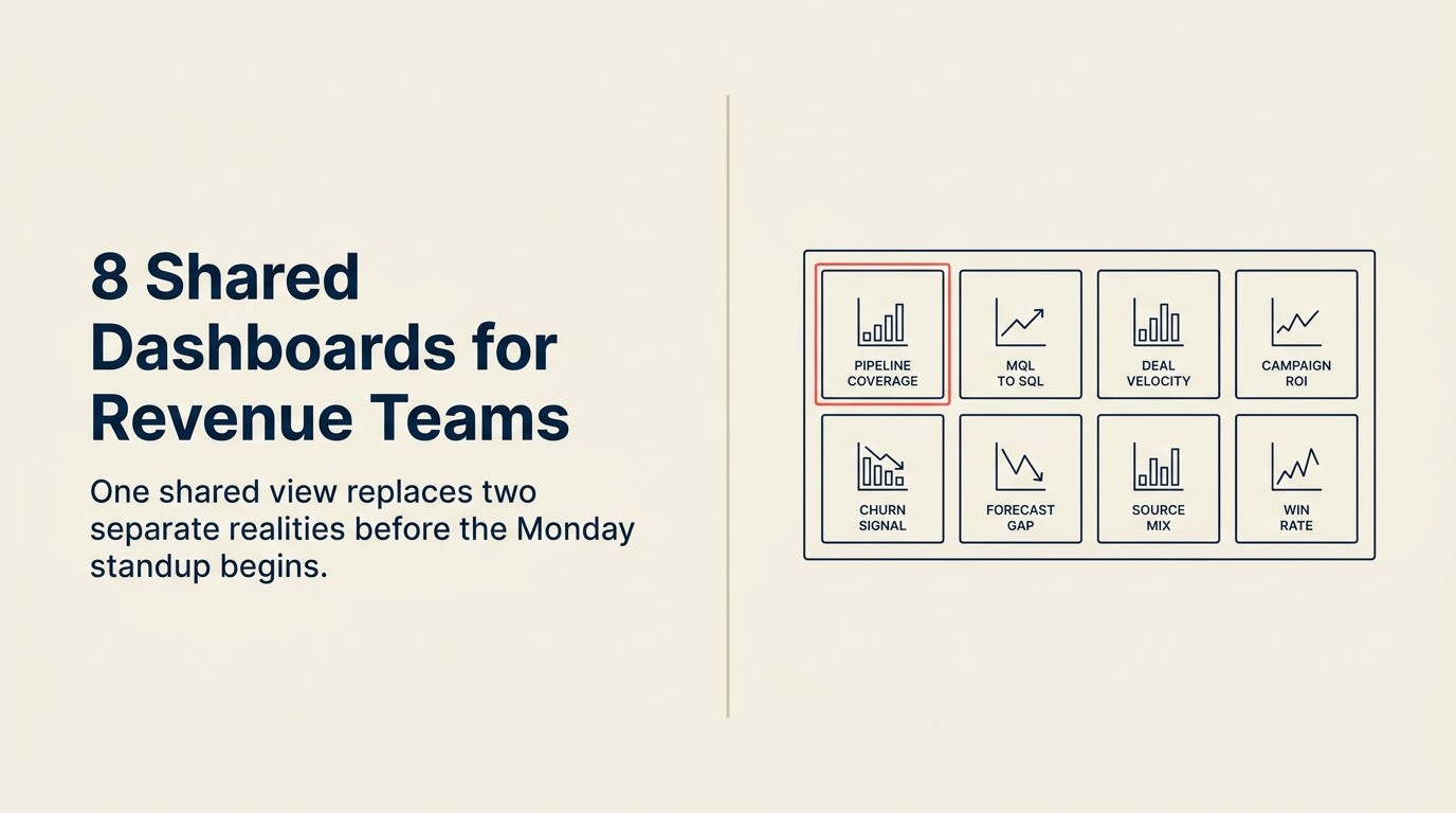 8 Shared Dashboards Revenue Teams Check Every Monday