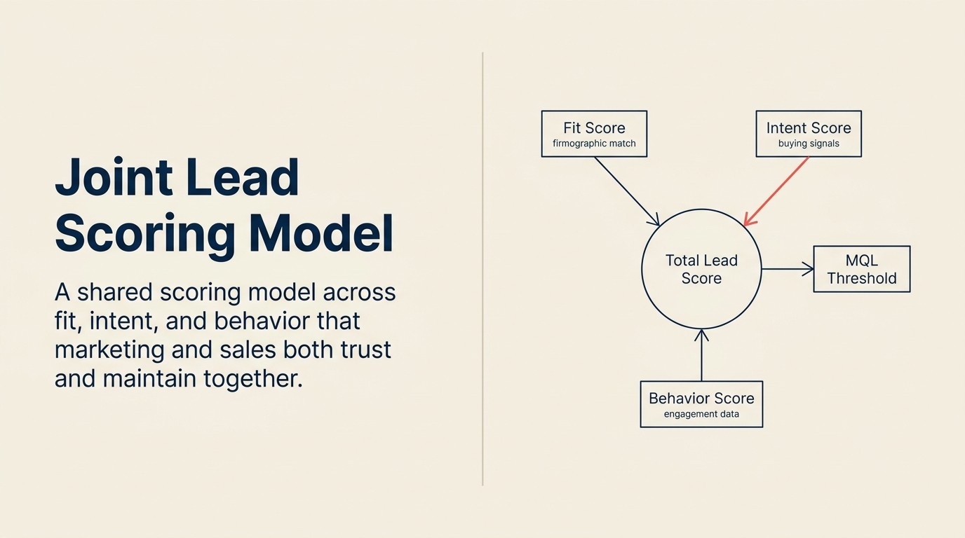 Joint Lead Scoring: Fit, Intent, Behavior