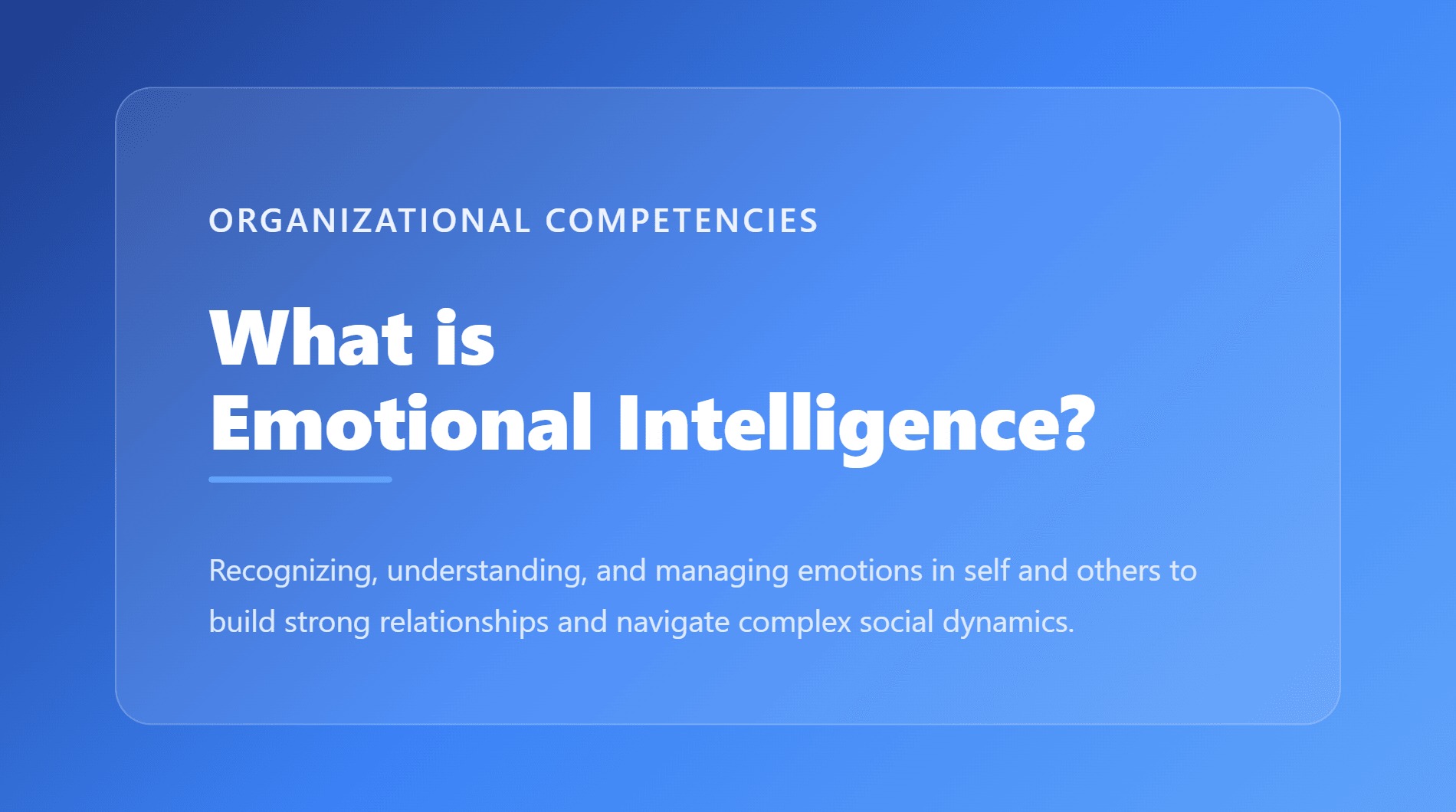 Organizational Emotional Intelligence illustrated by an instrument turning turbulent signals into a stable pulse