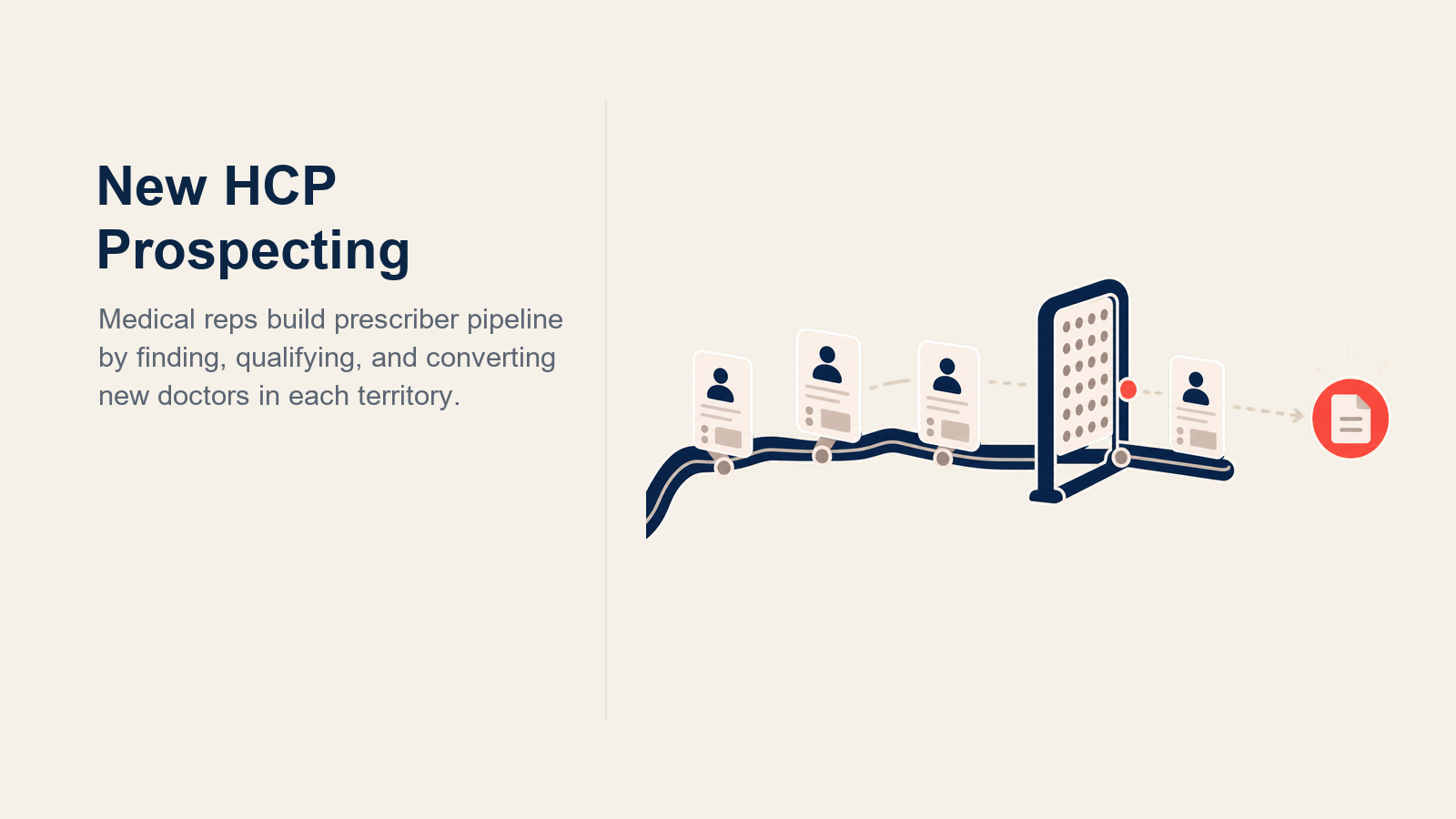 New HCP Prospecting illustrated with HCP prospecting telescope