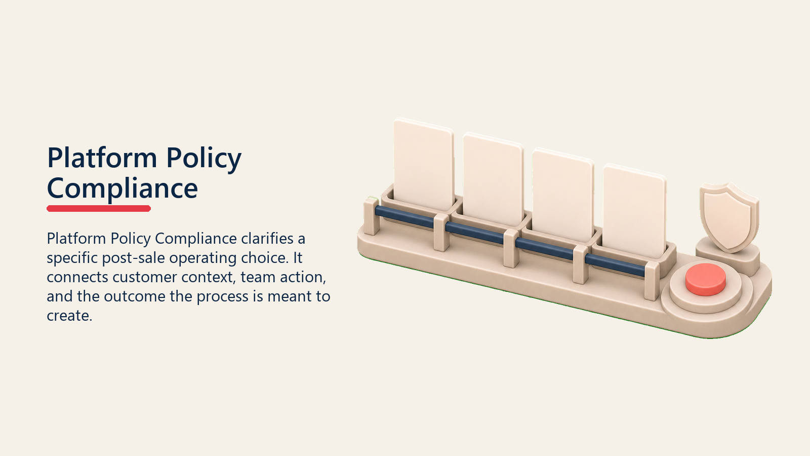 Advocacy Policy Compliance showing guardrail filter for Platform Policy Compliance