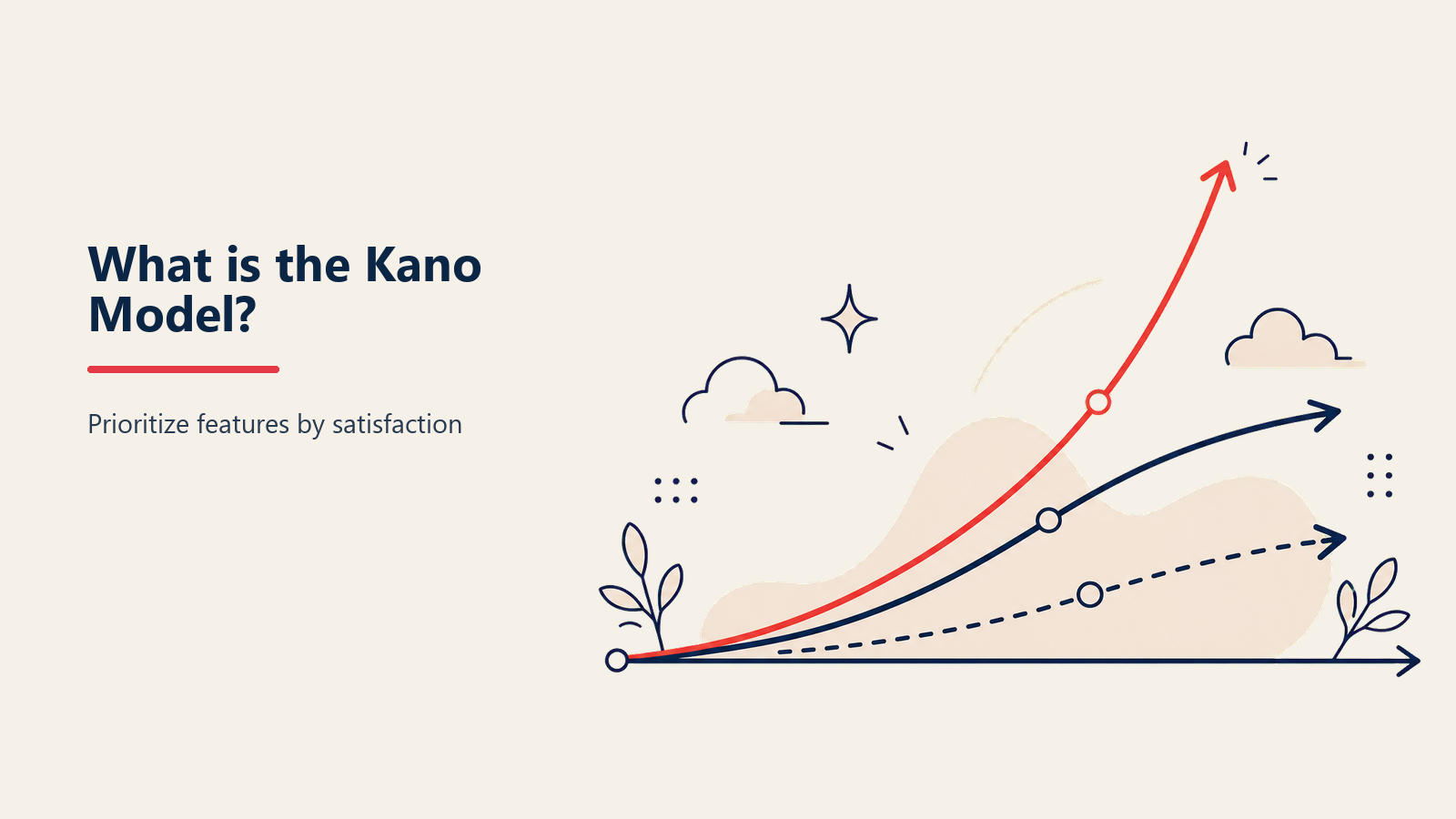 Vista general del gráfico de satisfacción del cliente según el modelo Kano