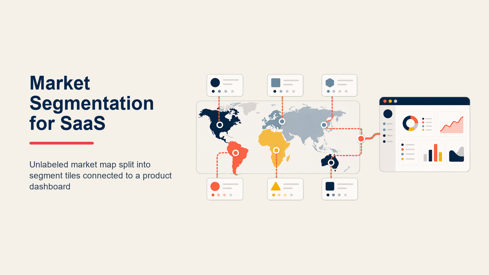 Market Segmentation for SaaS illustrated with segmentation prism