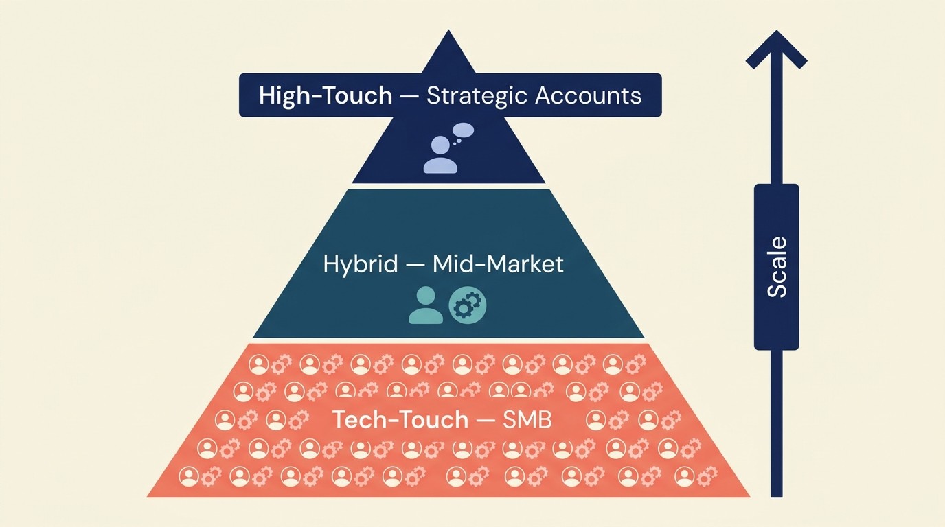 Menskalakan operasi proactive customer success