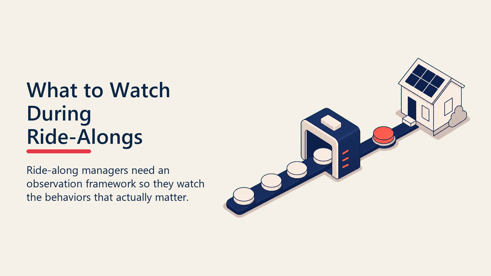 Ride-along observation lens scanning blank behavior tokens