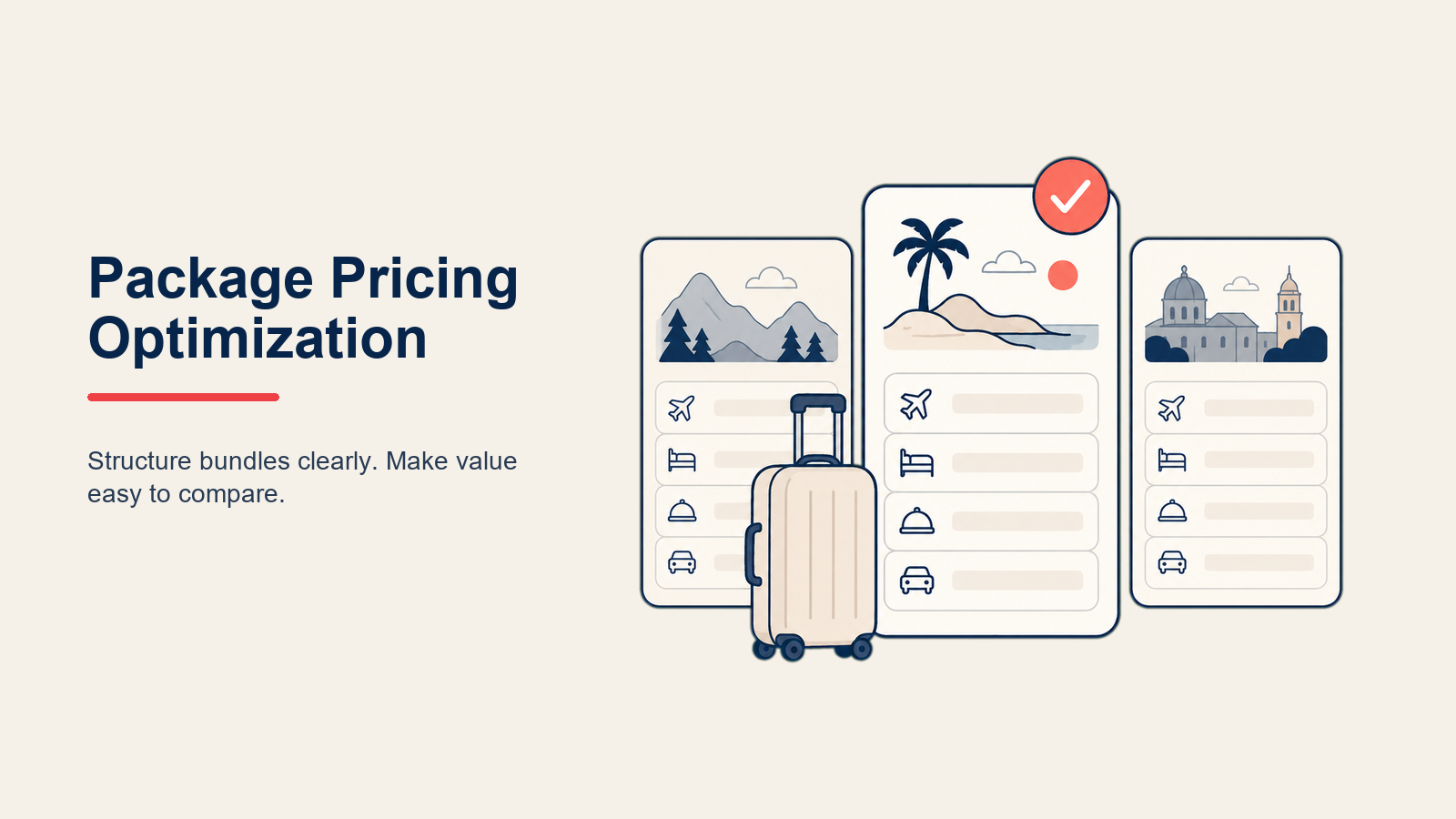 Package Pricing Optimization: Profitable Travel Bundles kreieren