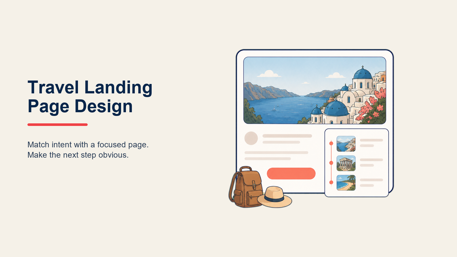 Travel Landing Page Design: Destinasi Campaign yang High-Converting