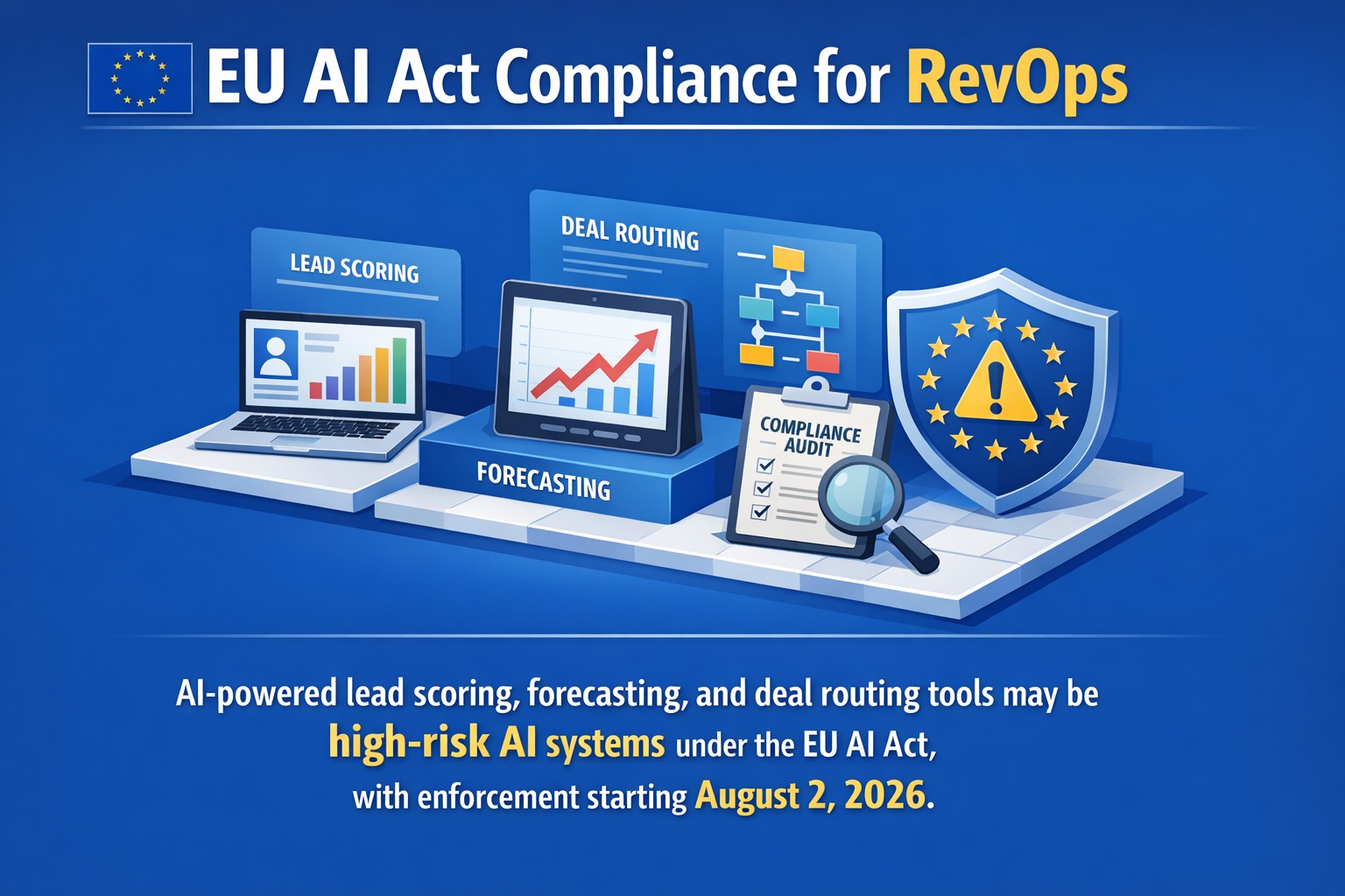 Penilaian Lead AI, Forecasting, dan EU AI Act: Daftar Periksa Kepatuhan RevOps