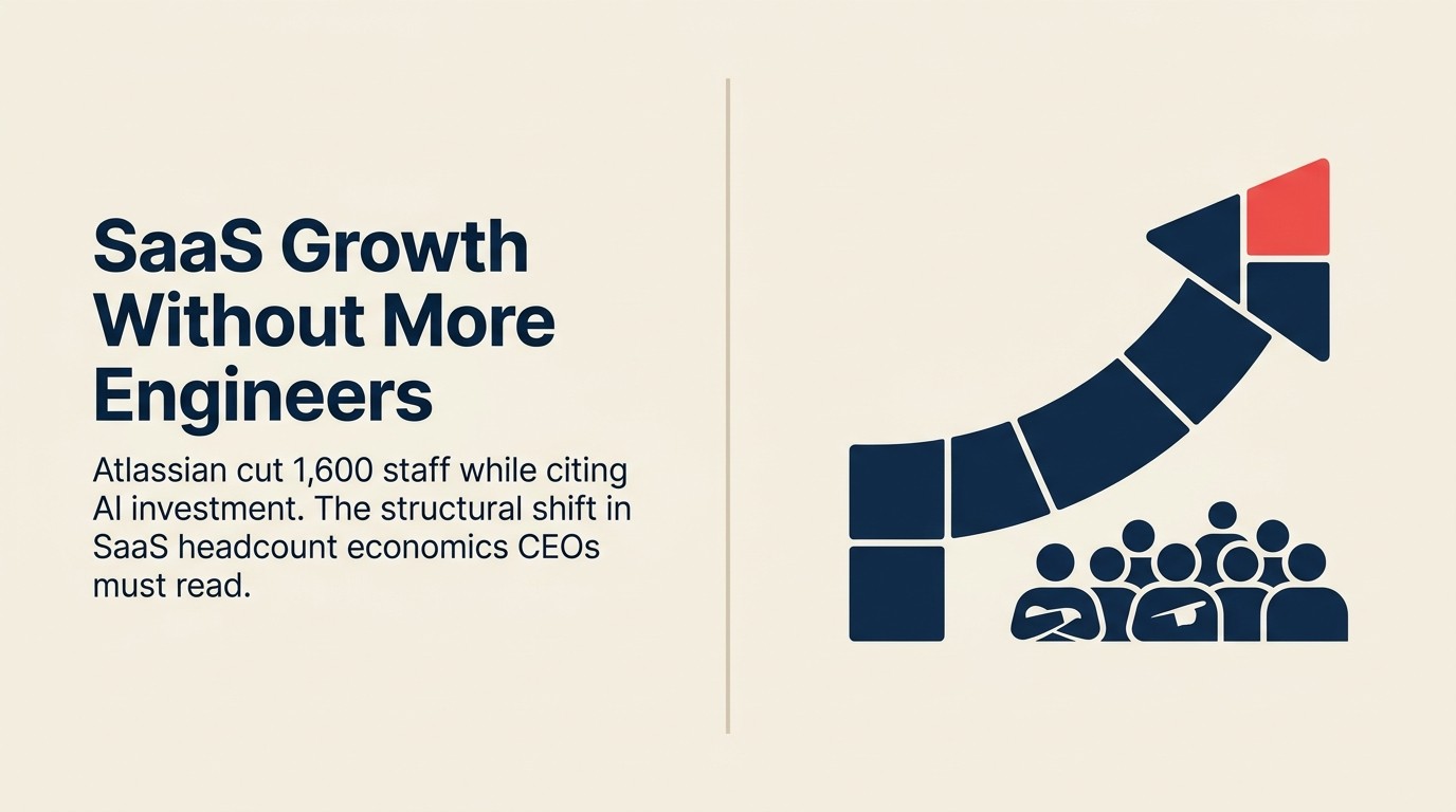 The SaaS Growth Model That No Longer Requires More Engineers