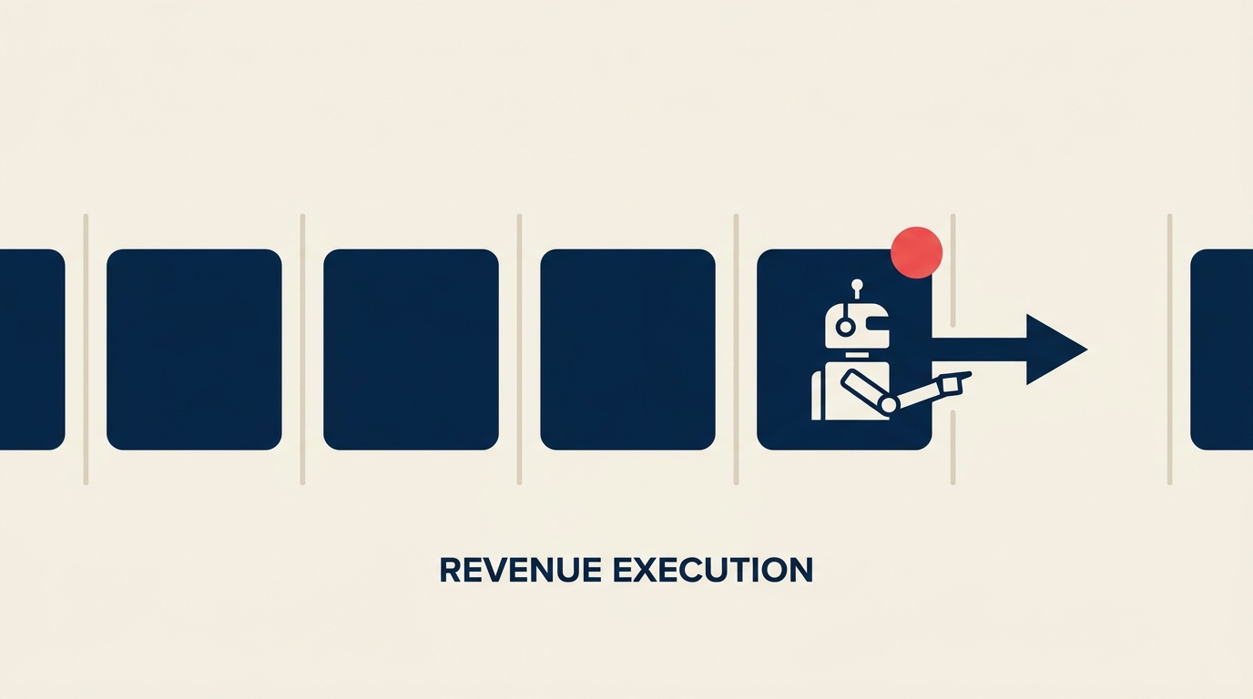 Agen AI revenue execution yang menangani risiko kesepakatan yang ditandai di dalam sales pipeline