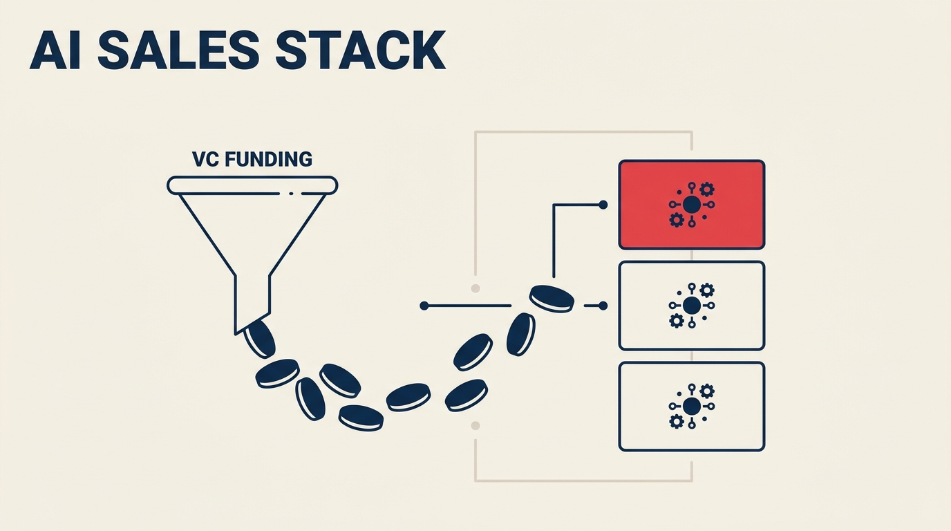 Modal ventura yang mengalir ke startup penjualan berbasis AI yang membangun ulang GTM stack dari awal