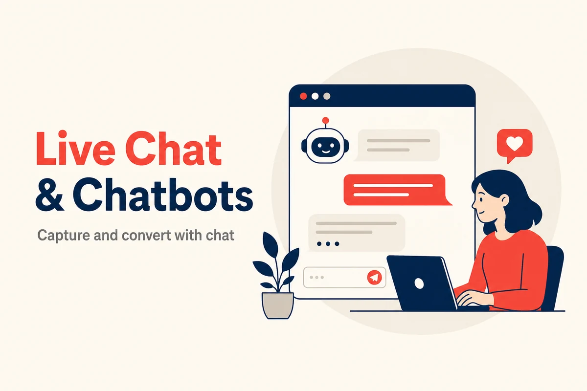 Live Chat & Chatbots