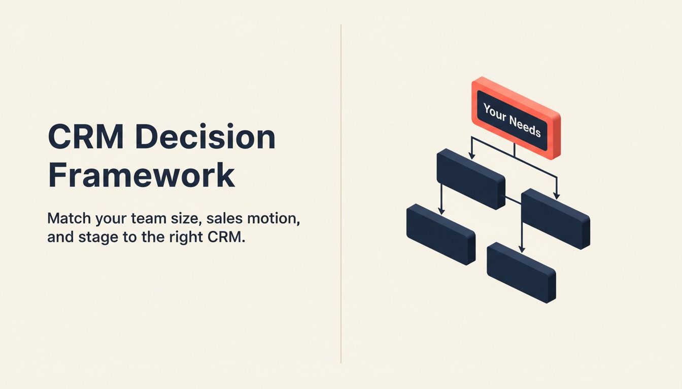Decision Framework: framework diagram