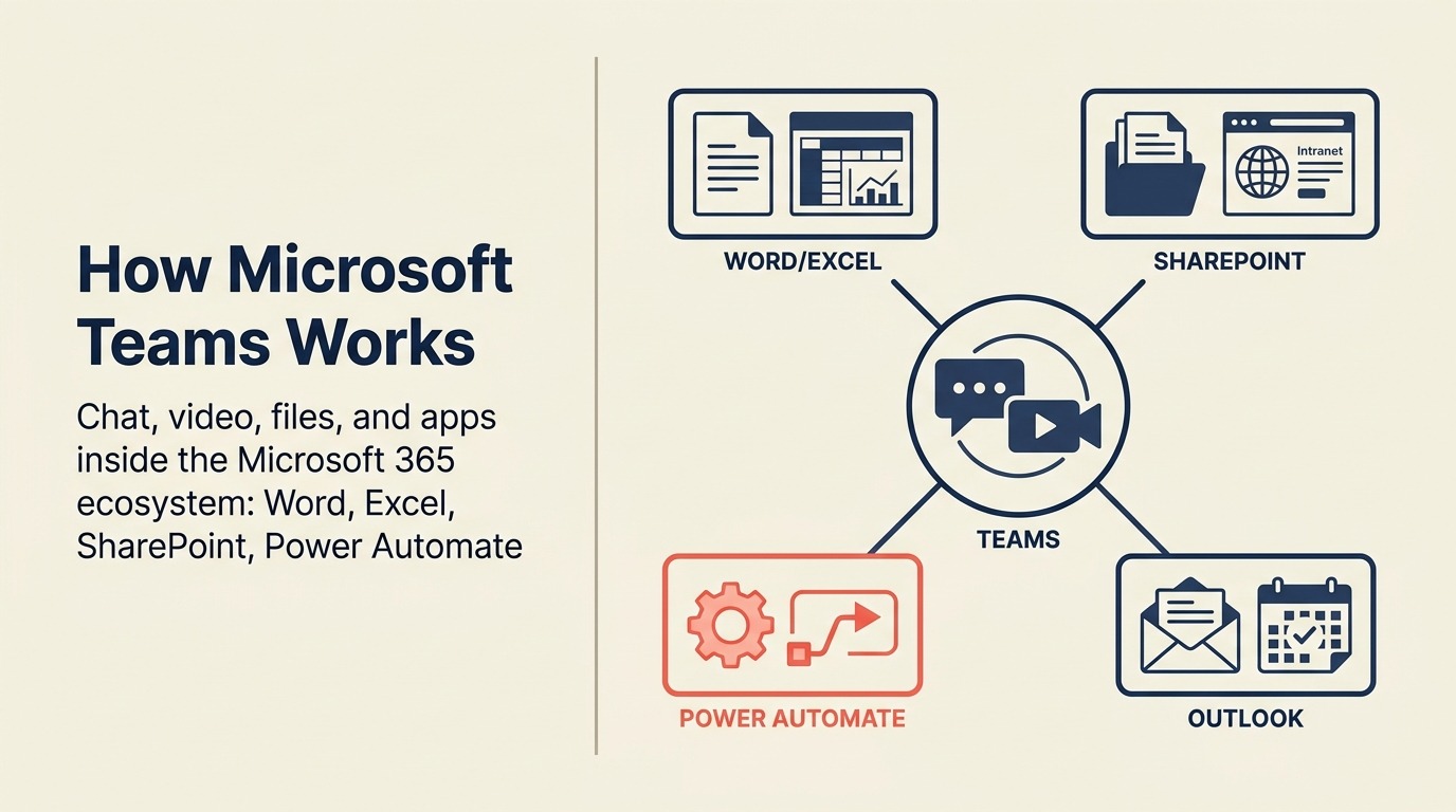 Como o Microsoft Teams Funciona